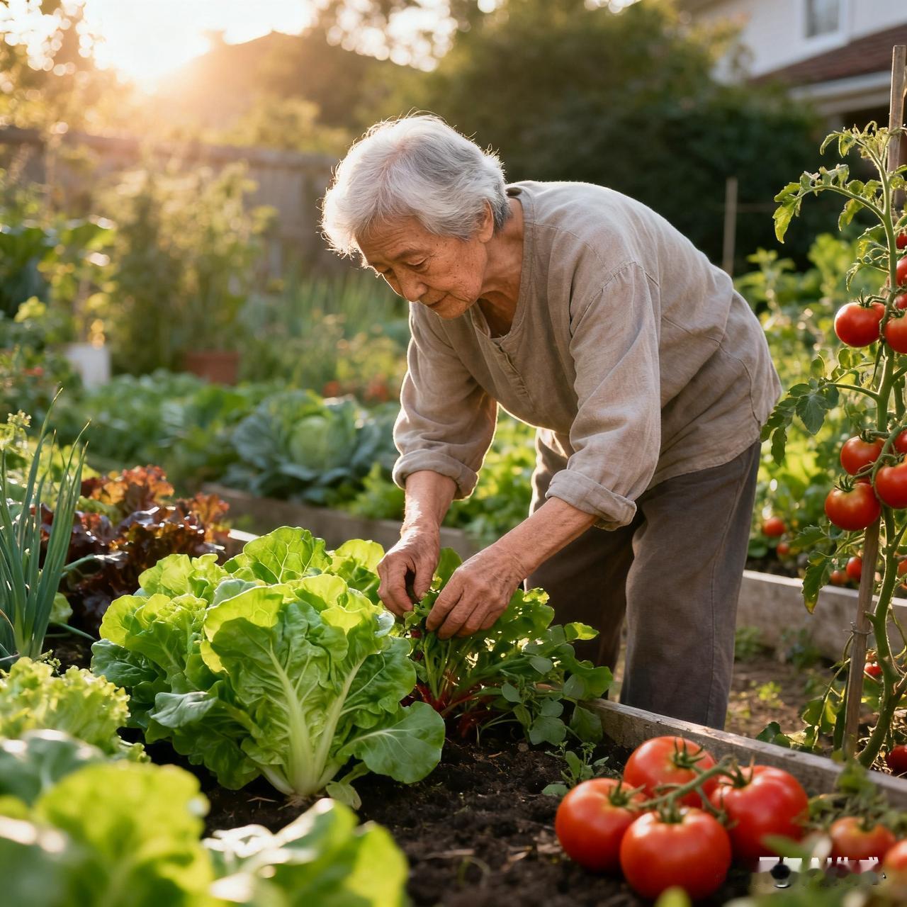 首先呢，我希望能住在一个环境特别好的地儿，最好是那种有山有水的小院子。一推开窗，