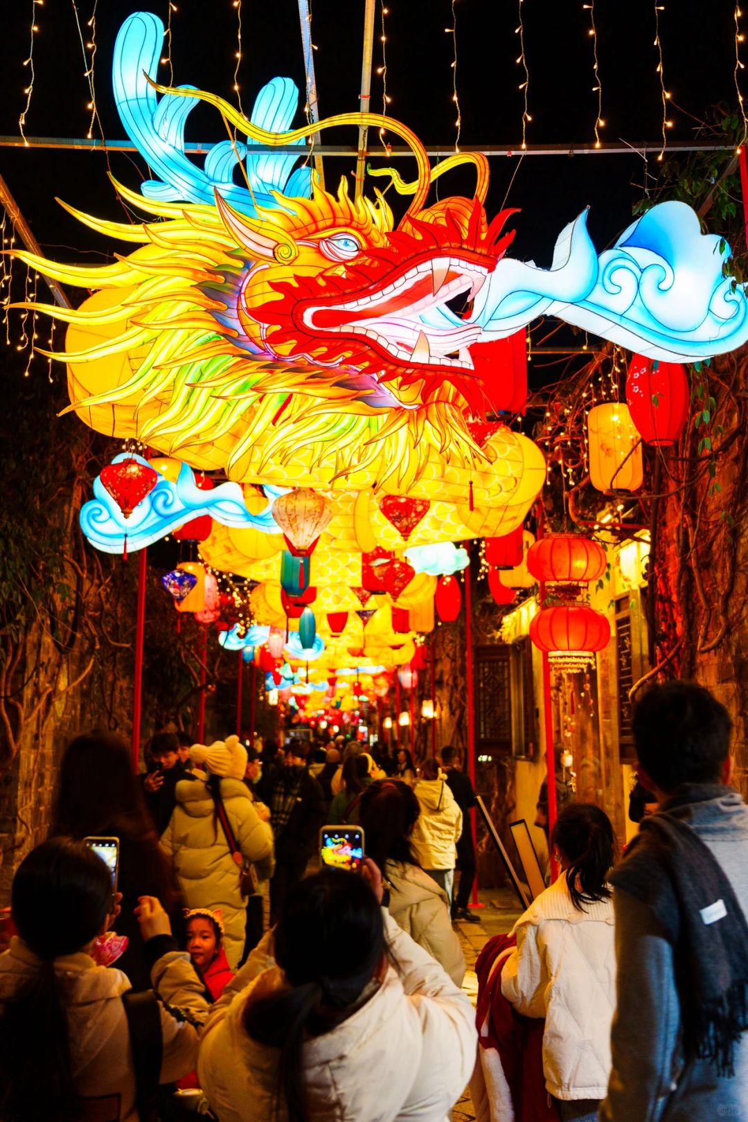 老门东亮灯了🏮开始有过年的氛围了