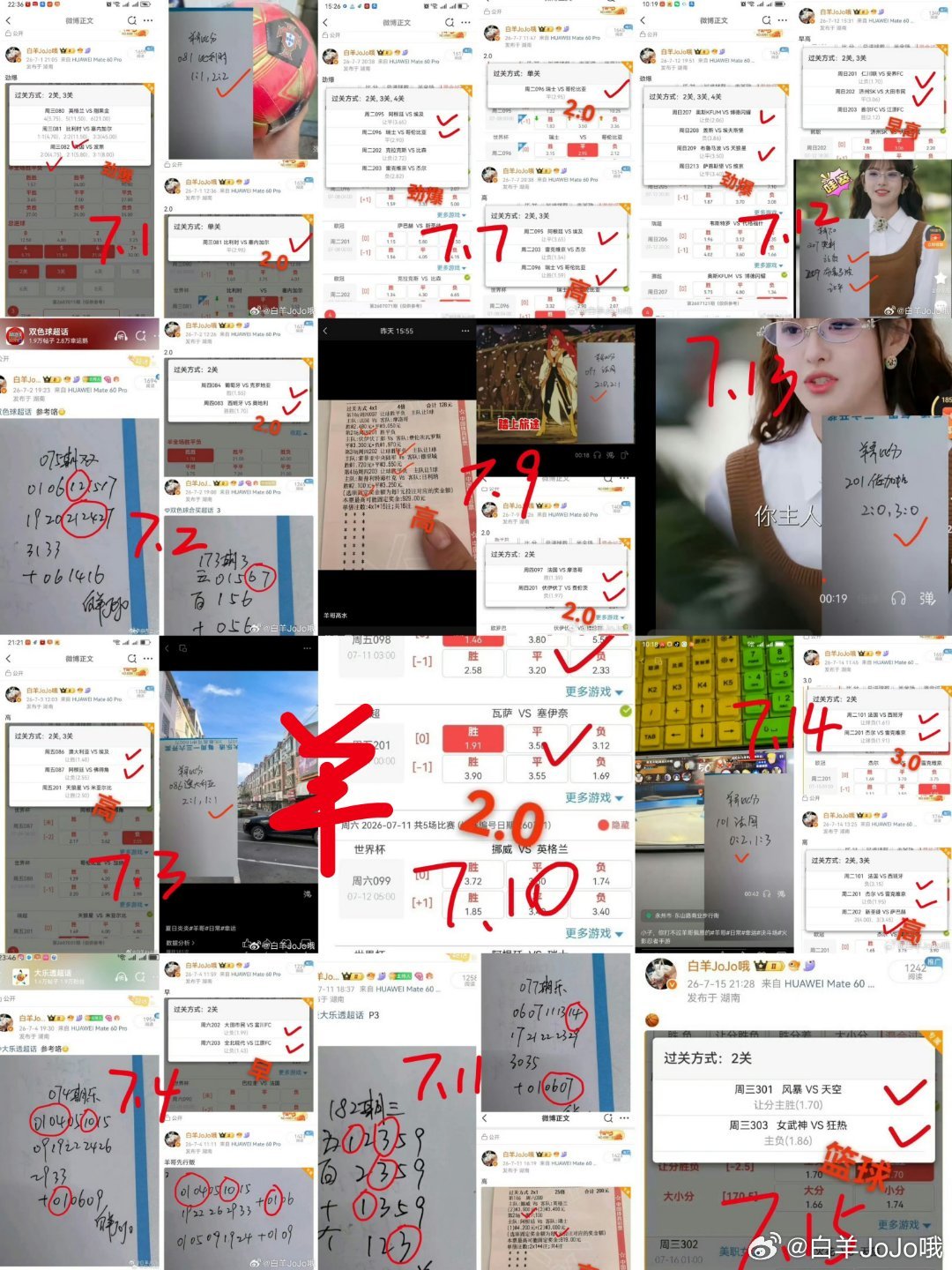 羊哥7月表现上，还行，15天收获12天，80%的有用感觉，欢迎真爱粉包月哦 永州
