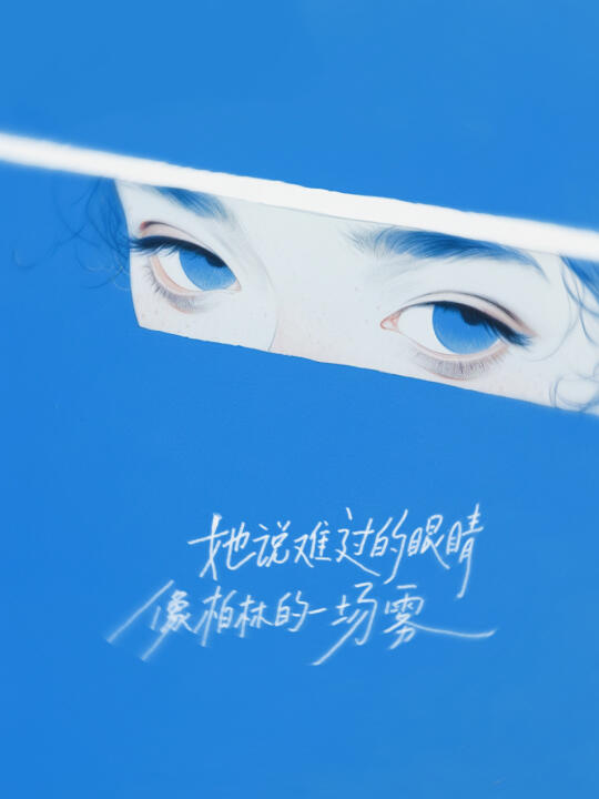 她说难过的眼睛，像柏林的一场雾
