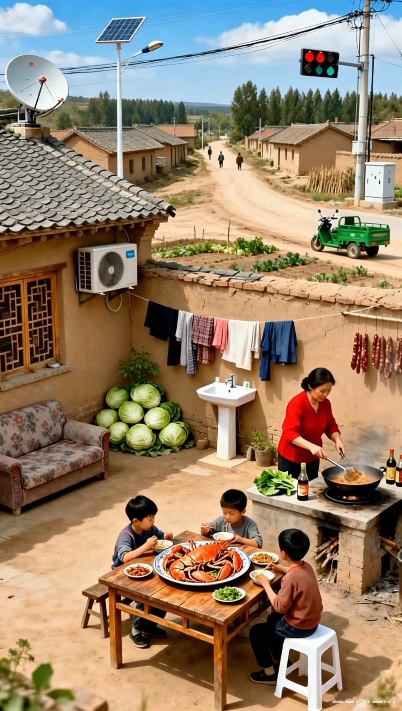 找不合理的地方，图片是上世纪80年代的场景，有8处不合理之处，你找出来了吗？