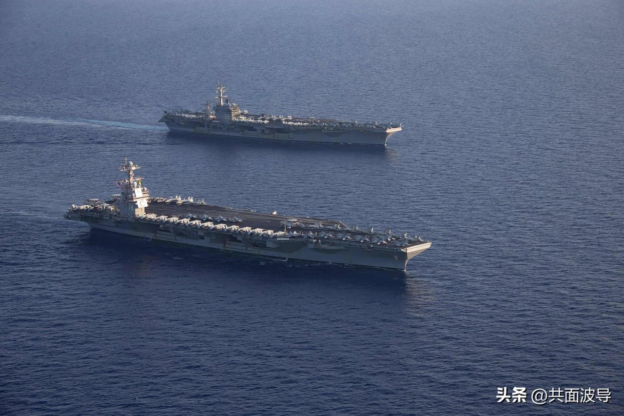 美国没落成什么样子了，虽然服役有11艘航母，但是现在只能派出一艘林肯号航母作战，