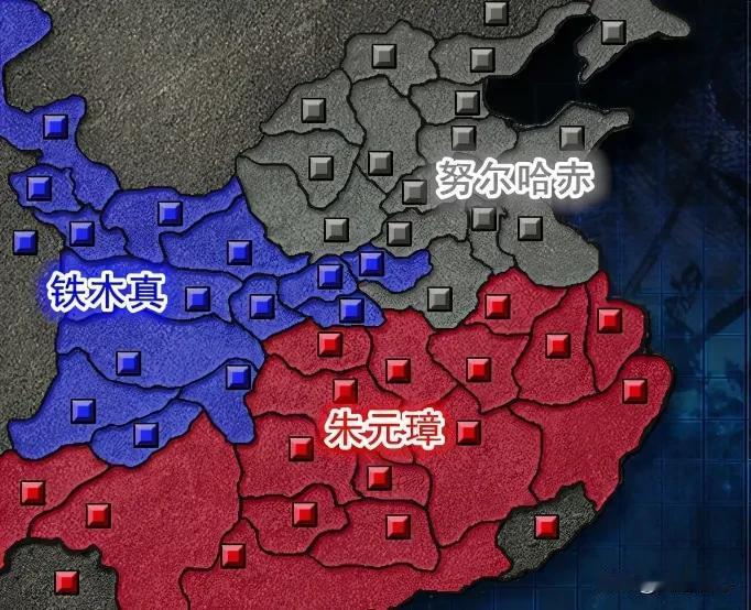 朱元璋在三国志9遭遇铁木真和努尔哈赤，元明清对决比魏蜀吴激烈！
先看明朝的情况，