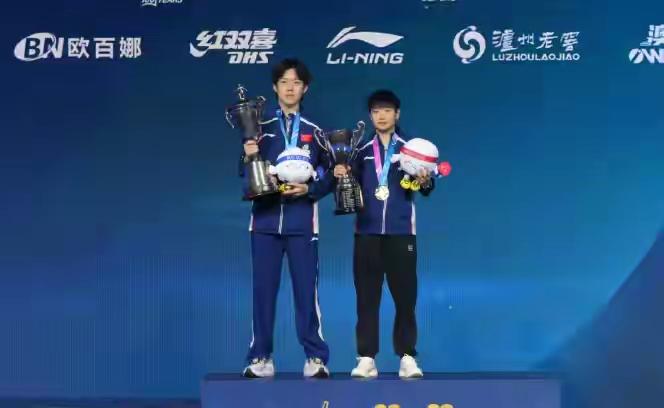 王楚钦夺金！松岛痛哭内幕：他低估了中国队魂

镜头定格在松岛辉空那张写满不甘的泪