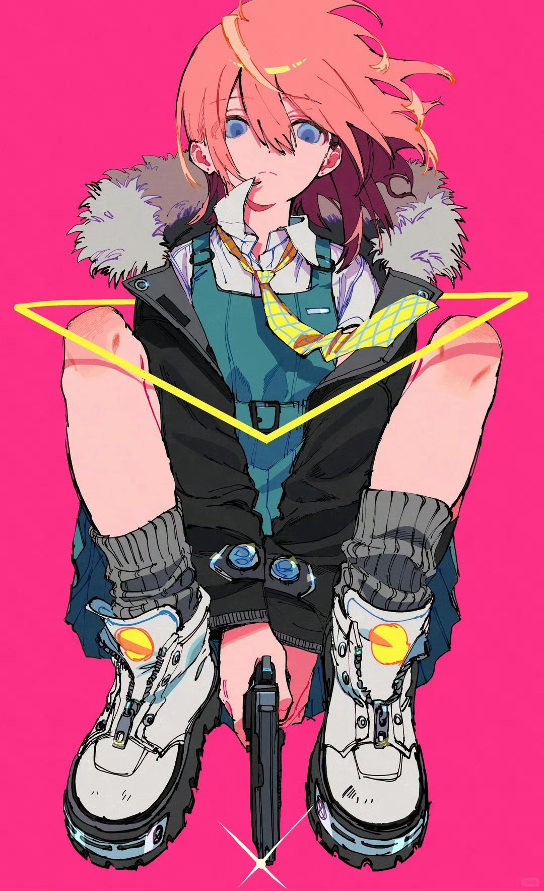 夏日企画壁纸头像插画师：まごつき（magotsuki） 
