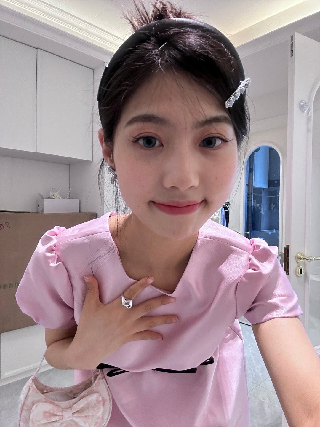 今天是可爱的粉色#如何找到自己的穿衣风格##ootd##barbie#  ​​​