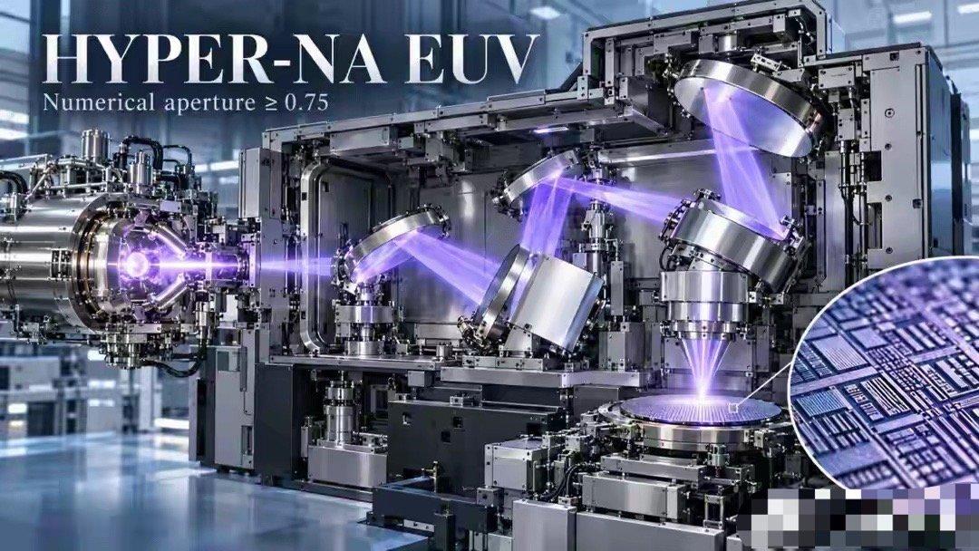 芯片制造再迎大招！Hyper-NA光刻机或2036年登场，精度直奔5纳米 ​​​