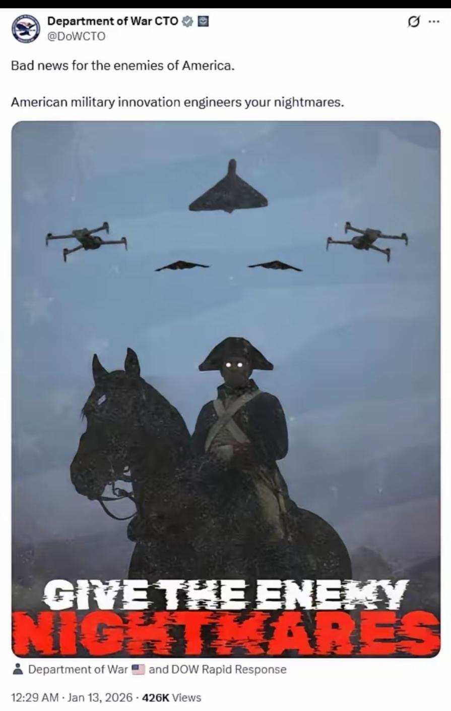 美国战争部的宣传海报：