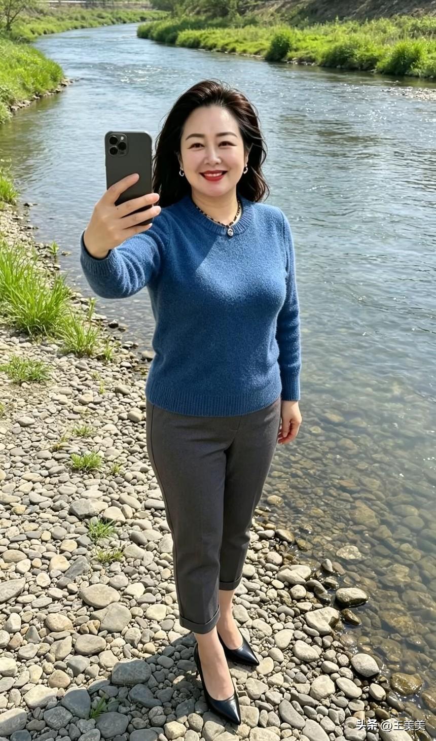 今天九月九，重阳节。
深秋里的重阳节 
远离城市喧嚣，与青山绿水为伴。
卸下一身