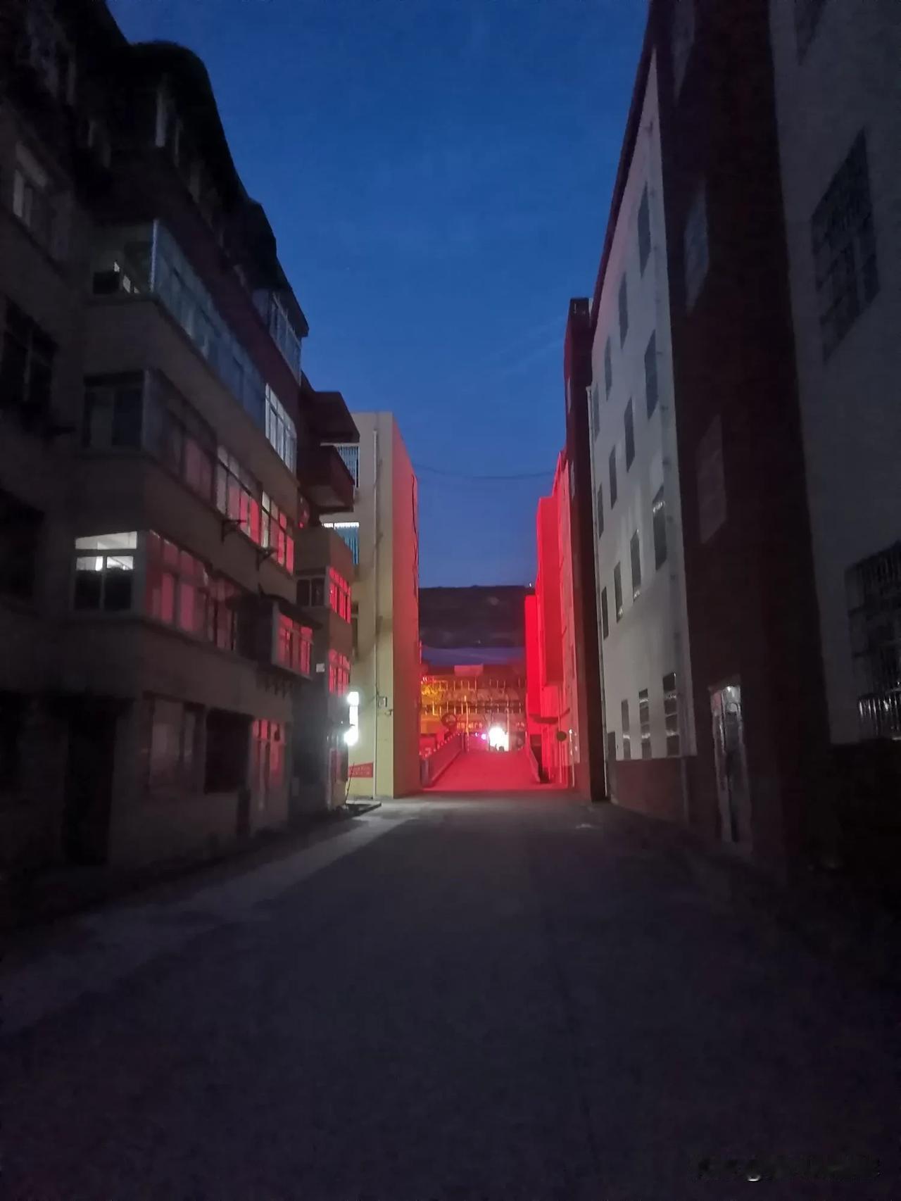 夜幕降临
