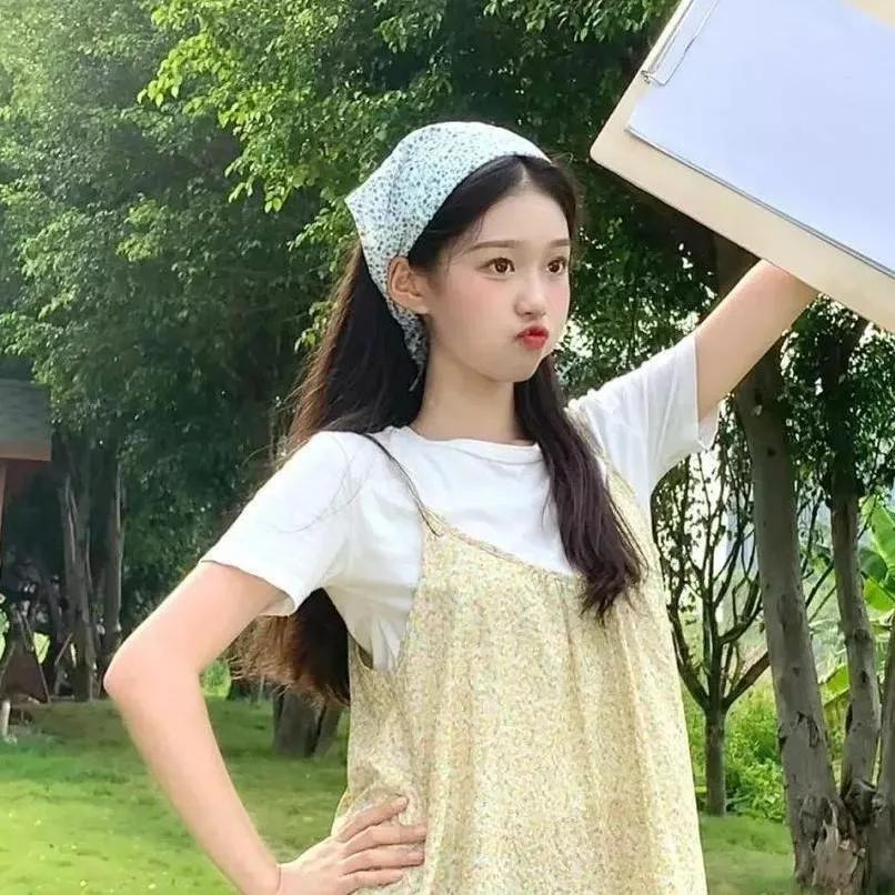 元气少女户外写真，清新自然，可爱满分！自然清新美少女 自然元气少女 少女风写真照