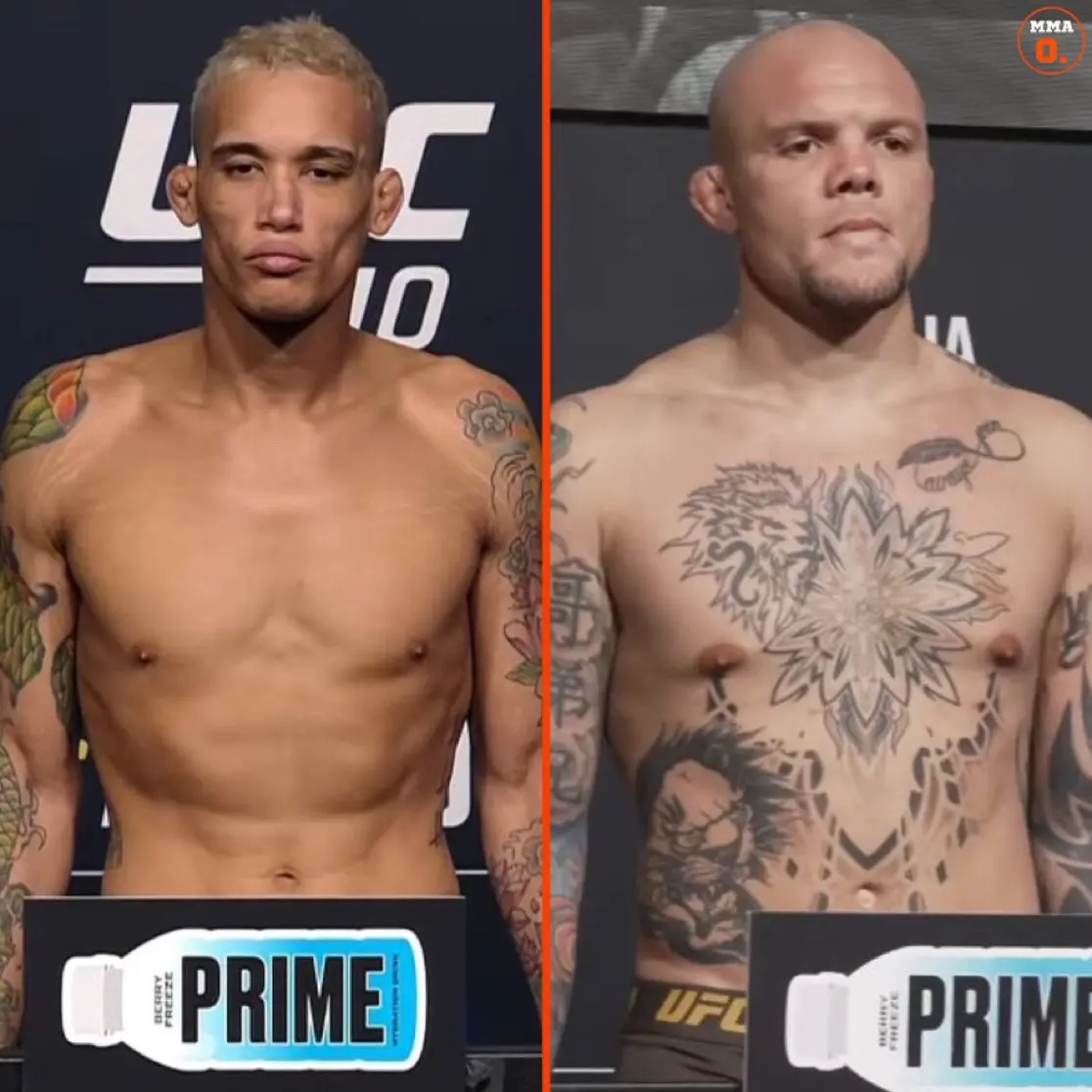 两名拳手在官方UFC310称重时体重超标。 ⚖️❌ 布莱恩·巴特尔斯在...