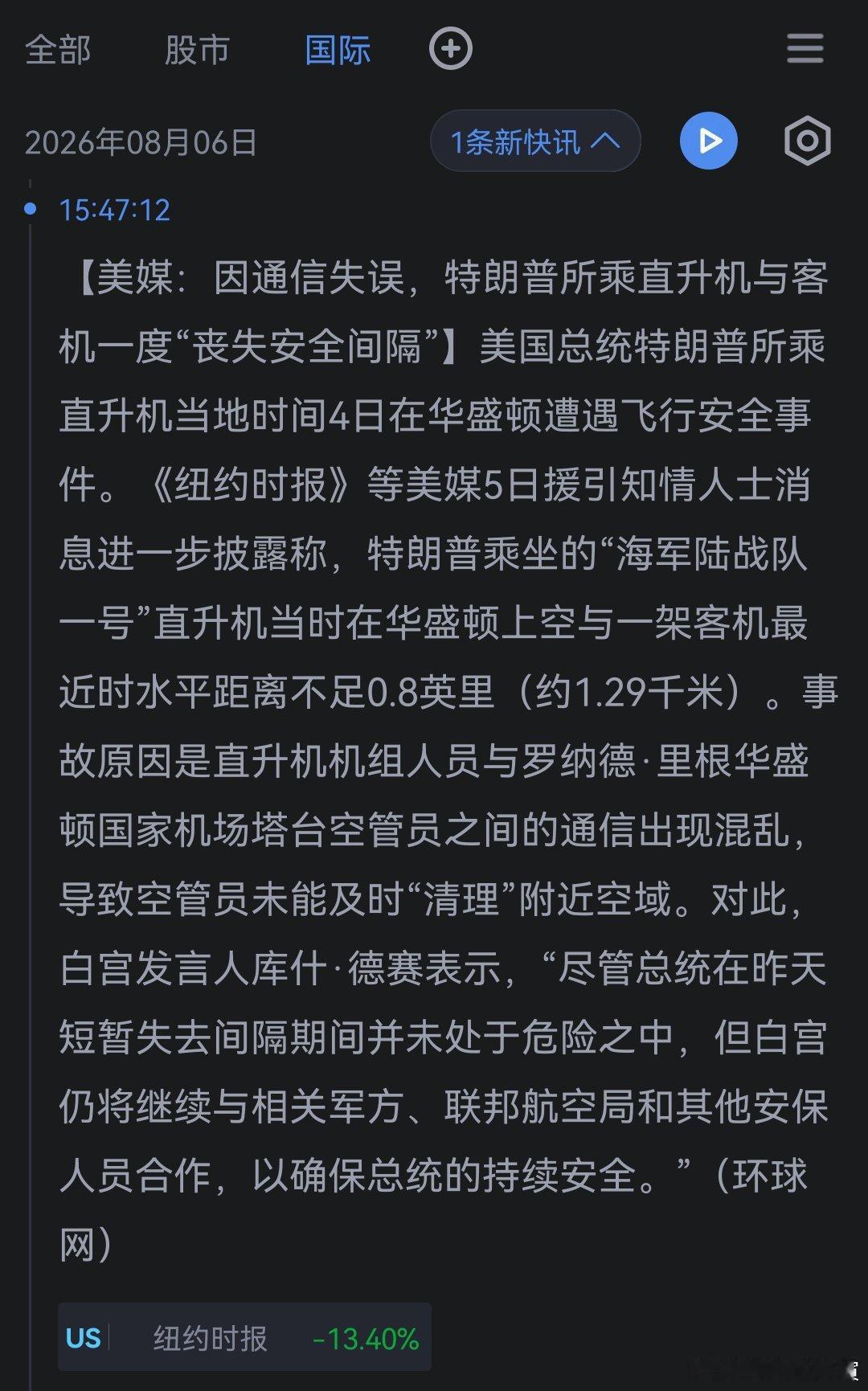 不止一次了。