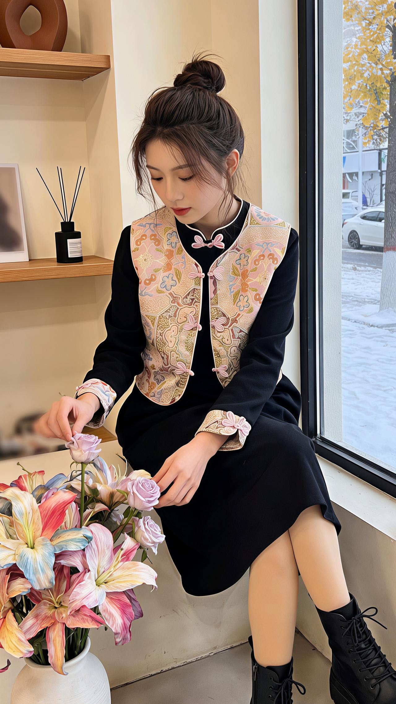 温柔穿搭 穿搭 这也太好看了 复古穿搭 新年穿搭