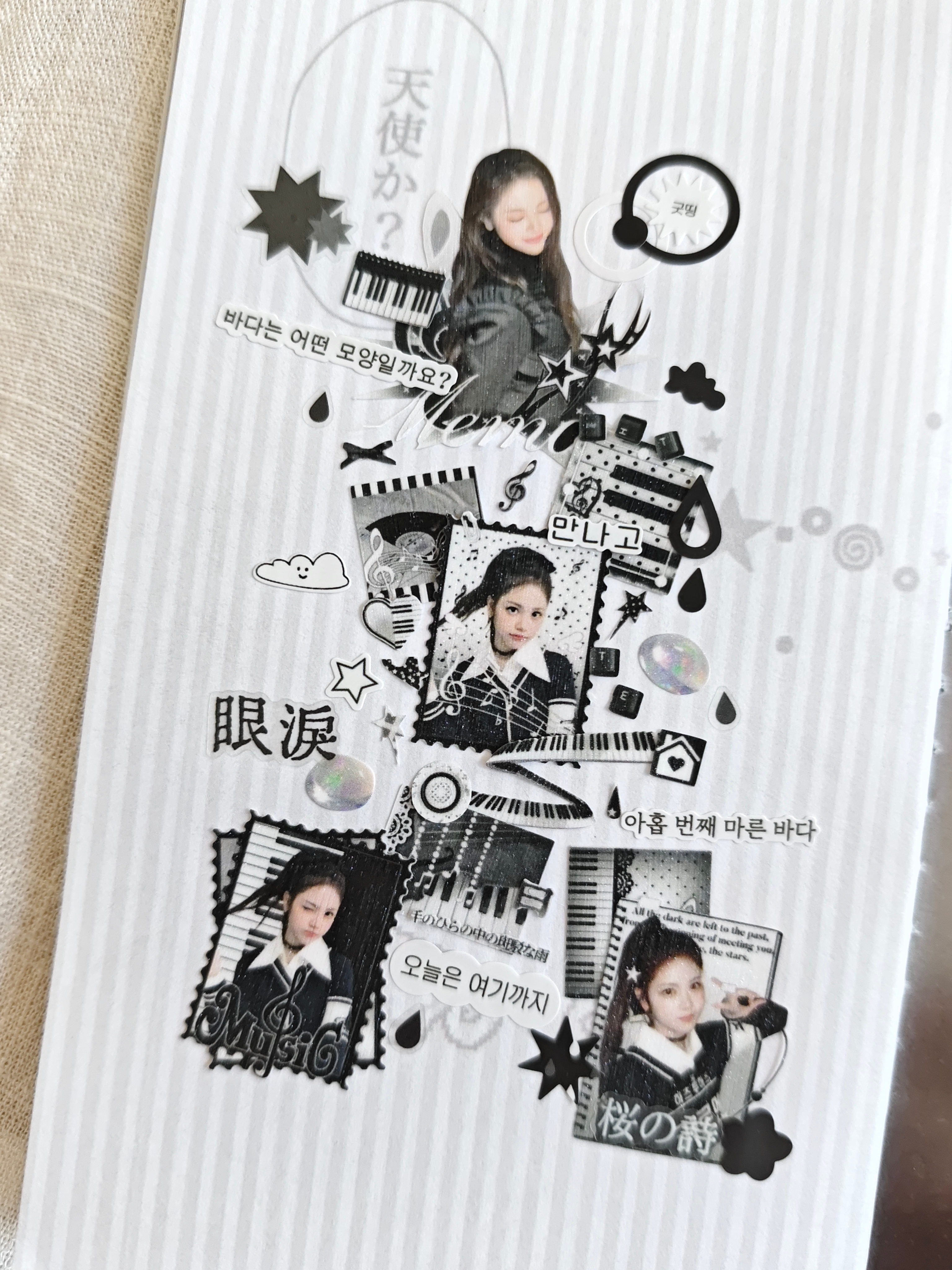 第一次玩贴纸书，不会贴
