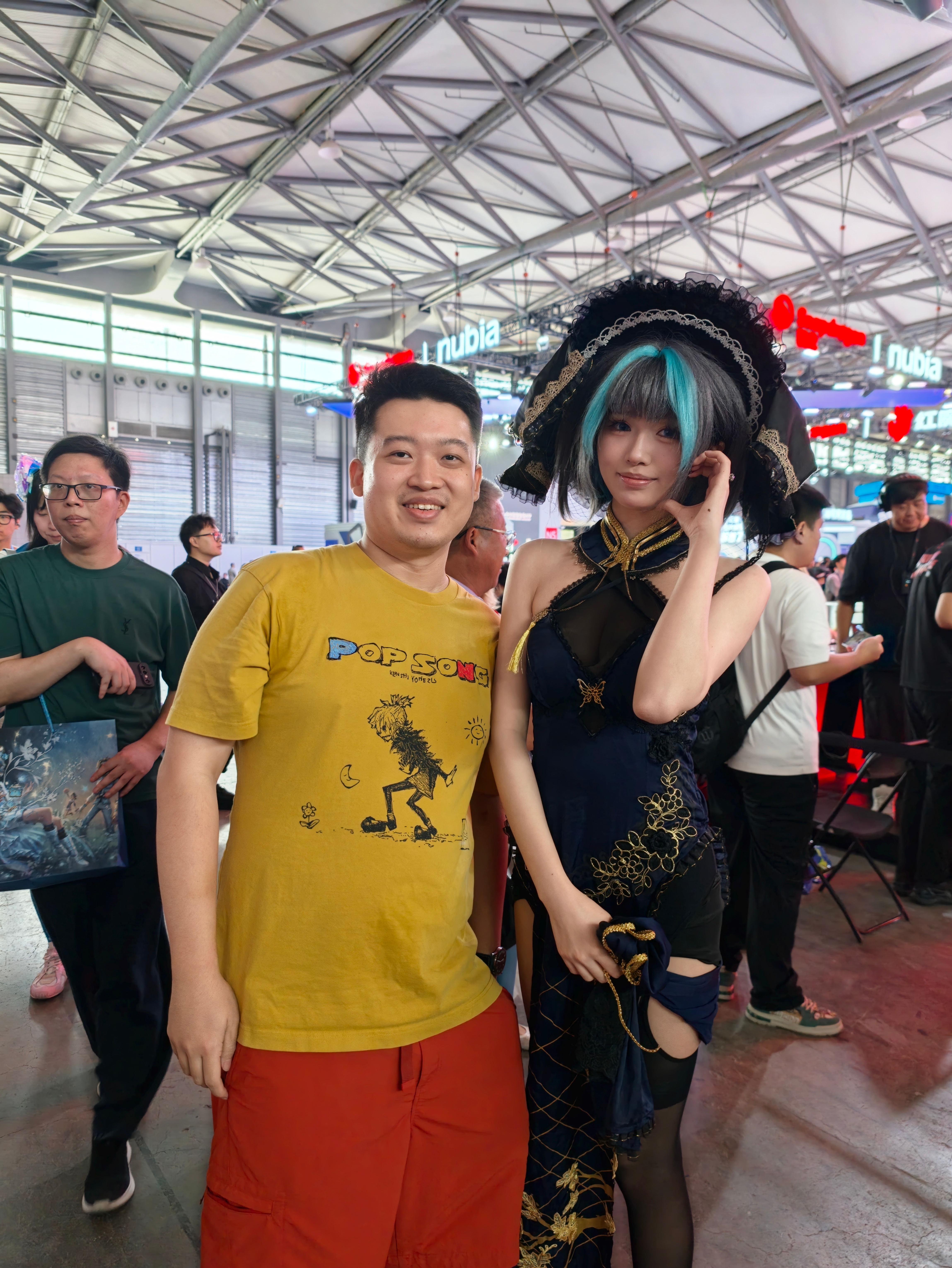 和我最喜欢的Coser合影了 上海·上海新国际博览中心