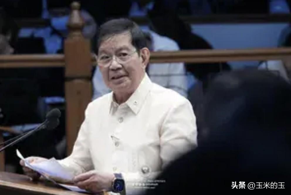 菲律宾参议院临时参议长兼蓝丝带委员会主席潘菲洛·拉克森针对前国会议员扎尔迪·科的