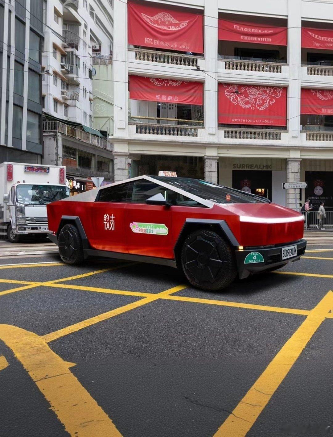当Cyber Truck来到香港 ​​​