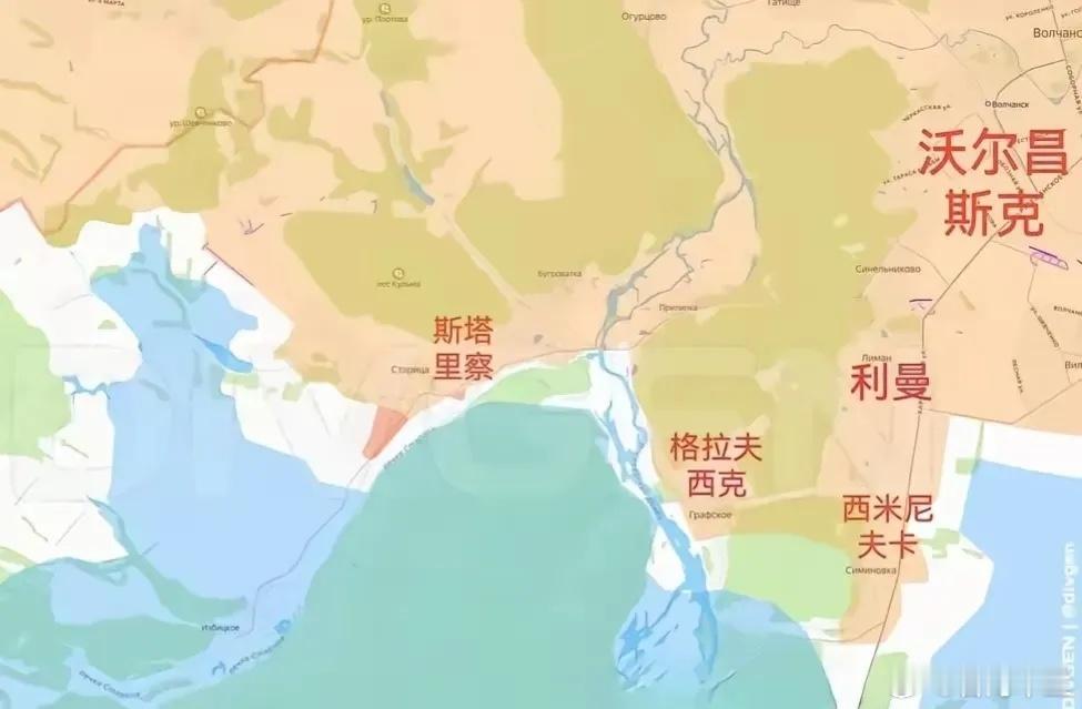 三面合围，俄军闪电战撕裂红利曼防线！俄军多路突击队已在红利曼城内会师，乌军后勤命