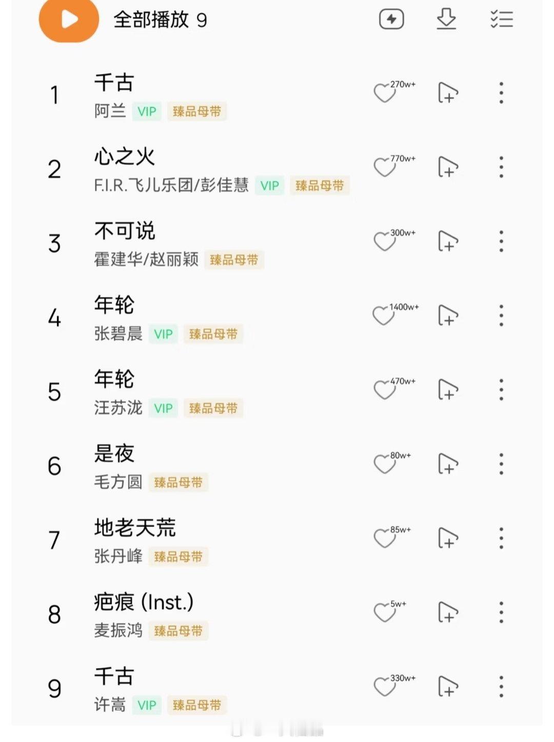 赵丽颖花千骨真的全方位的爆，看了最近《年轮》事件，发现花千骨的歌在q音和☁️收藏