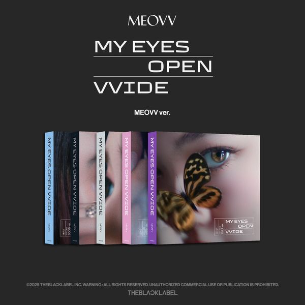 MEOVV《MY EYES OPEN VVIDE》H榜首日最终销量：88,954