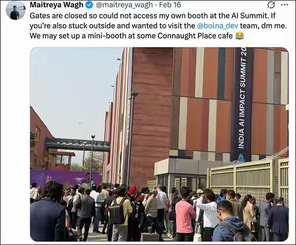 第一次，总是有不足的地方；多举办几次就好了！

印度雄心勃勃举办AI峰会，结果第