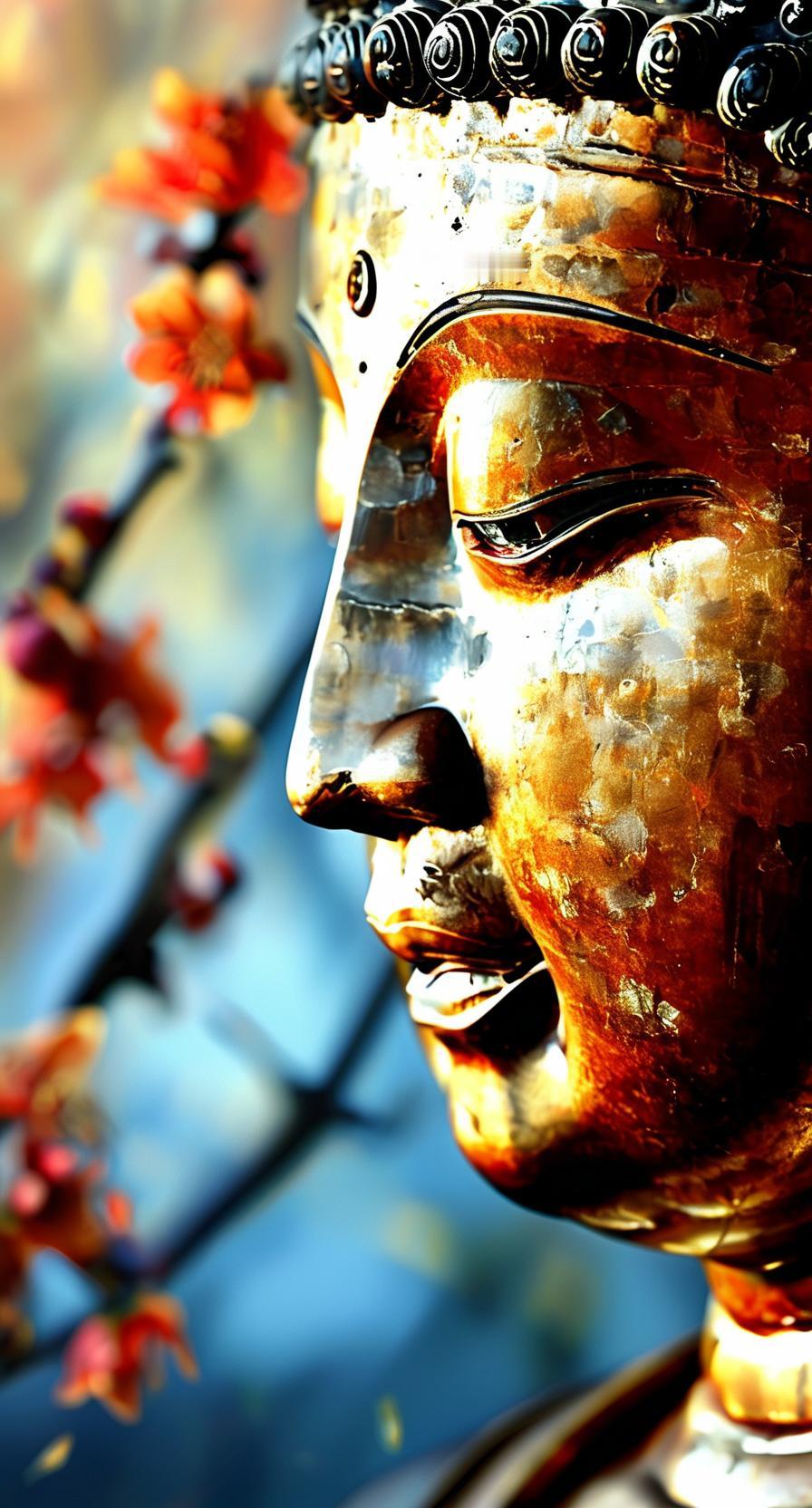 《愣严经》卷五(四)
42
虚妄尘香皆消尽，
妙香遍法遍法门。
佛证香严成圆满，