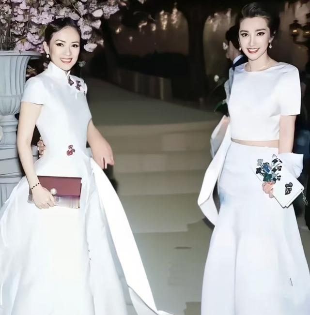 李冰冰和章子怡，时隔多年今昔对比。
李冰冰出生在黑龙江一个普通家庭，早年念师范当