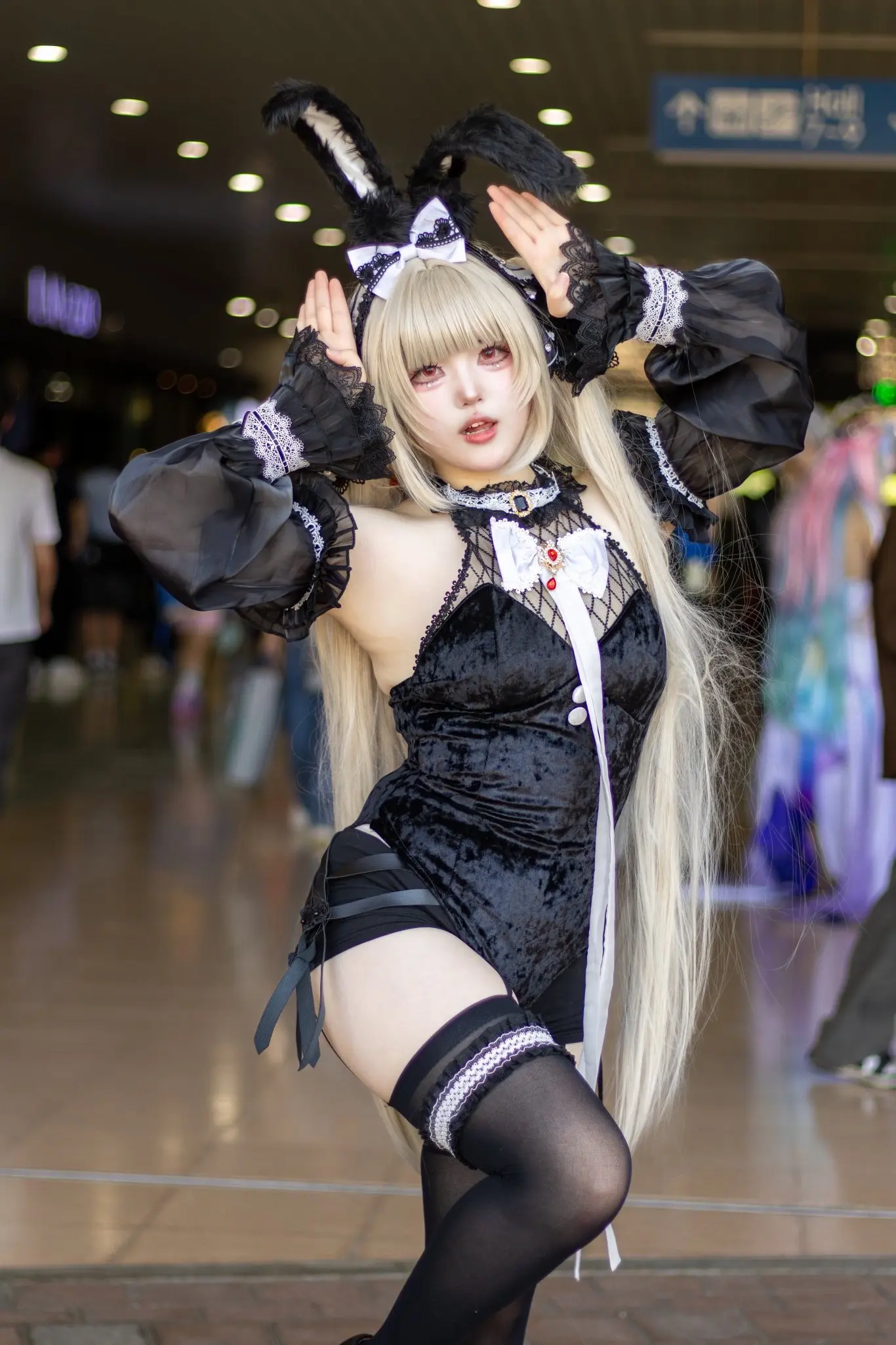 二次元御姐cos 女装cos 战斗娘cos cosplay技巧 二次元...