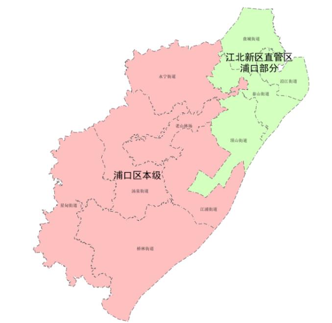 南京江北新区与浦口区到底是不是“合并”？

针对今天（5日）南京江北新区与浦口区