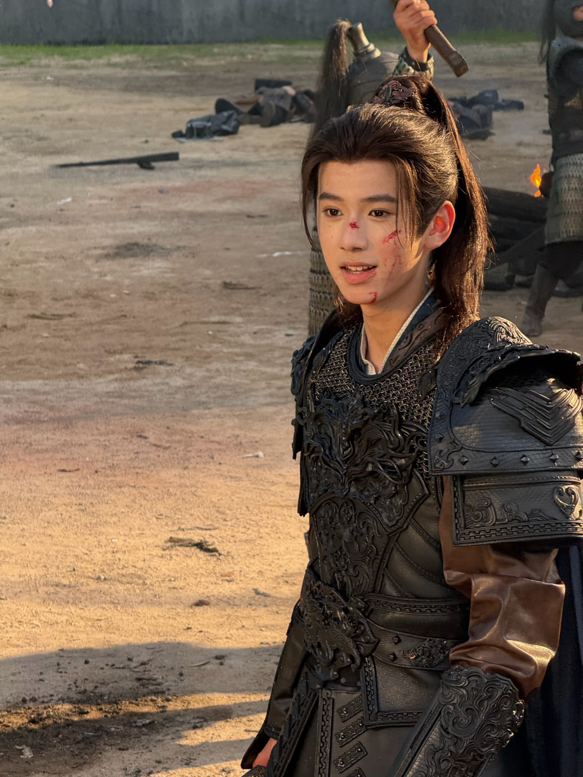 林子烨最符合年纪的一集林子烨少年将军就该少年演林子烨自带干净清爽少年感，饰演年少