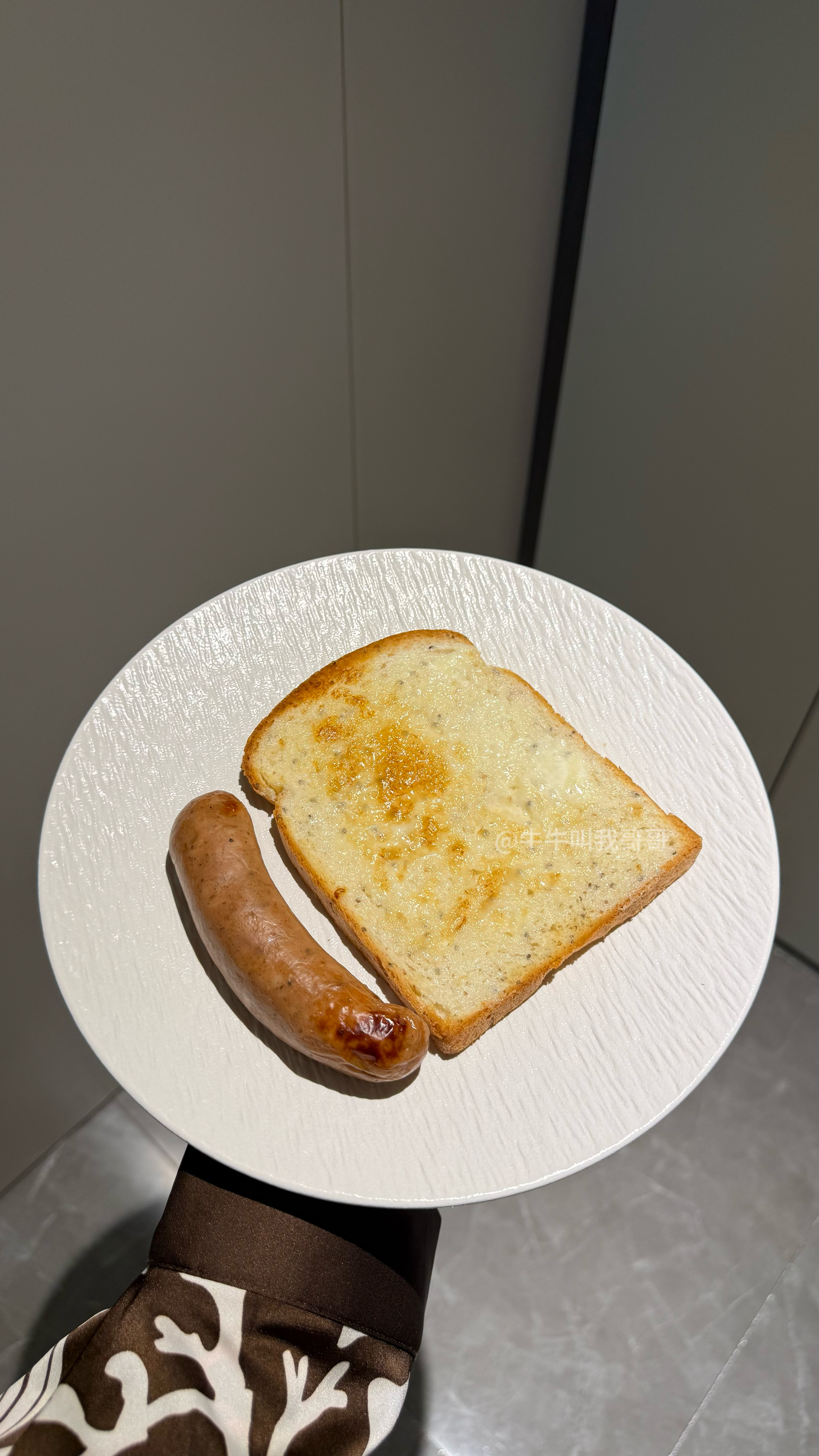 布拉塔🍞完美！在来根山姆的鸡肉肠 ​​​