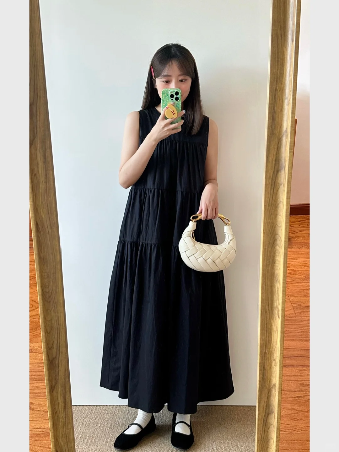这个夏天好中意黑长裙