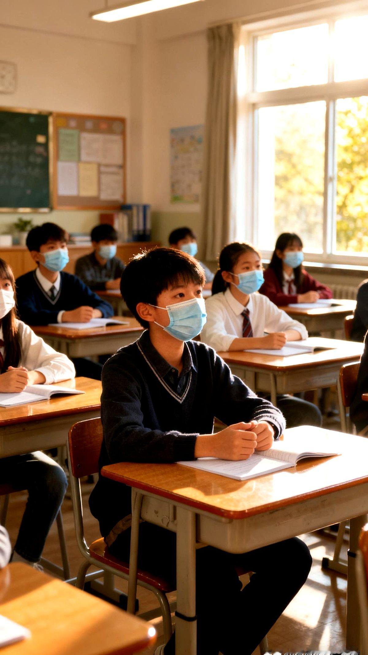 甲流又攀上热搜，北京一所小学家委会发的那张“退烧七天再来”的红头通知图被转了上万