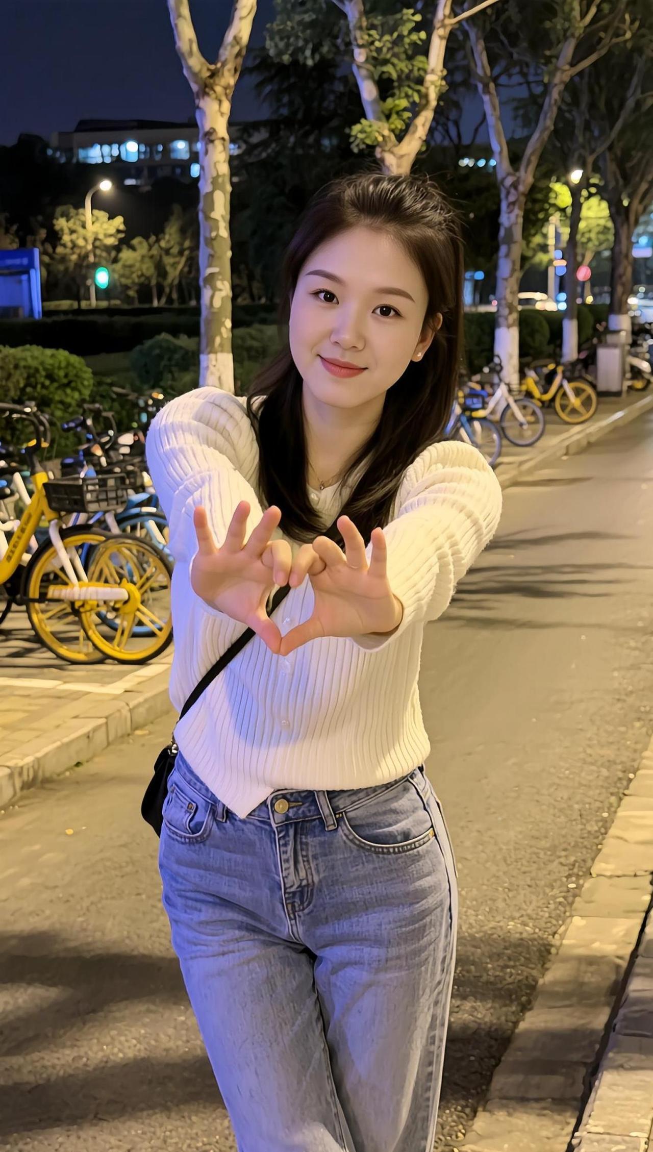 AI夜景生活照 抖音ai创作