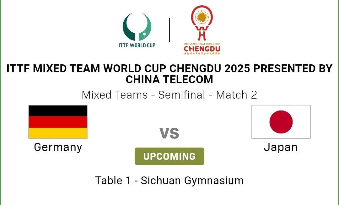 张本智和张本智和2025成都混团世界杯 ▶️第三阶段 混团半决赛日本🇯🇵VS