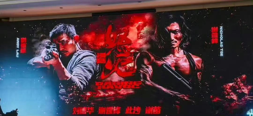 此沙透露《怒火蔓延》进展：“我的部分已经完成了。”表示打得很爽，期待早日跟观众见