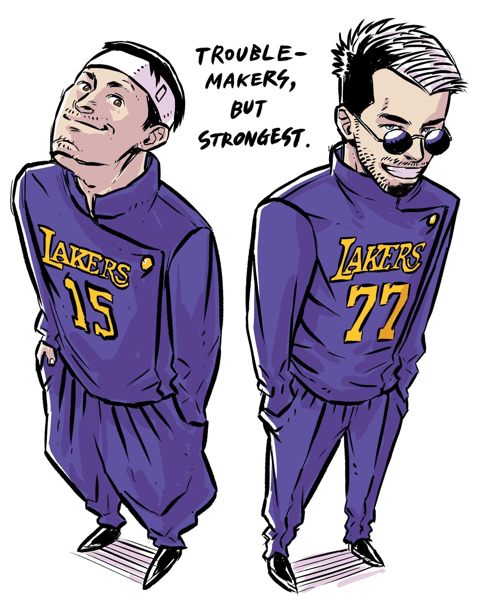 喜欢这个图！东契奇里夫斯湖人国度