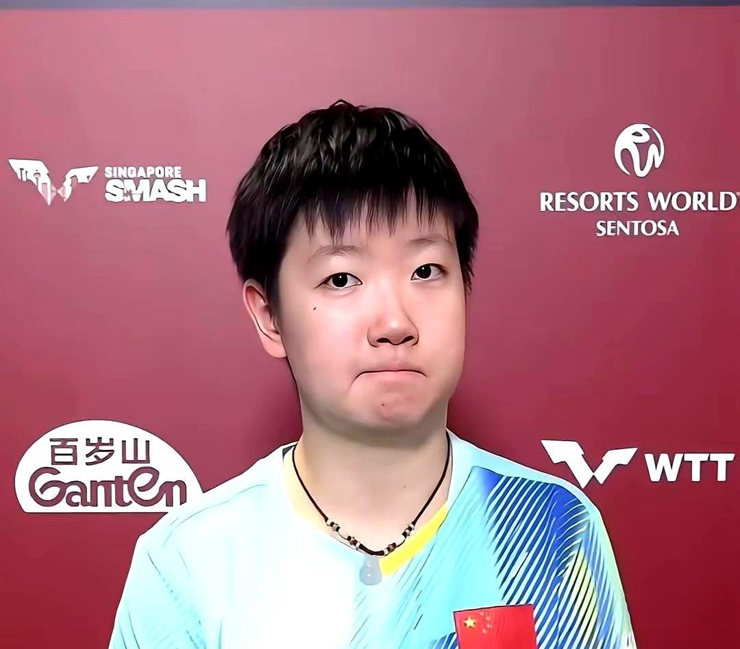10比7落后连轰5分大逆转，孙颖莎在新加坡直接看傻全场。你以为她只赢走十万美金？