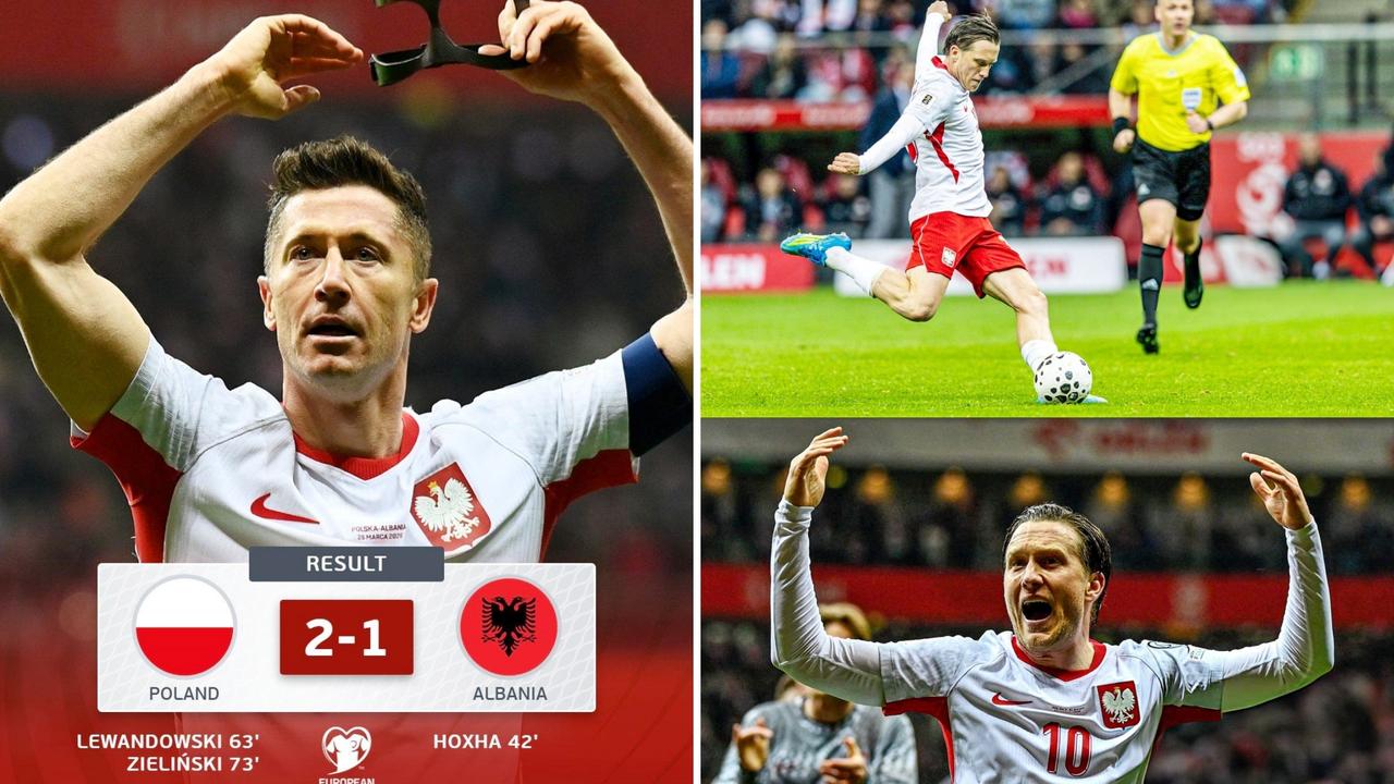 世预赛欧洲区附加赛半决赛：波兰2-1阿尔巴尼亚晋级。
霍查推射破门首开记录，莱万