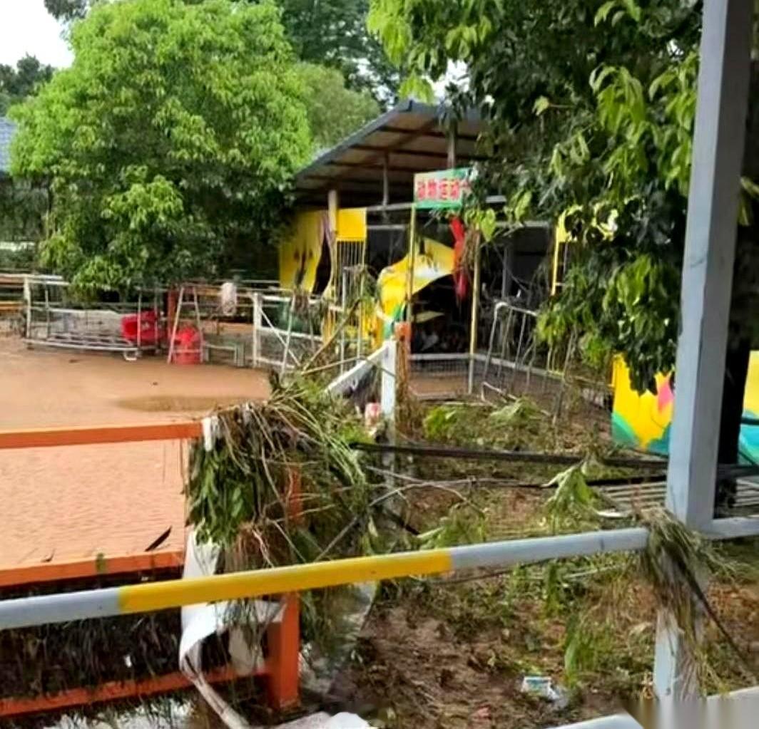 洪水来的时候，他亲手把猛兽区的笼子，一把一把，全部锁死了。
水没过铁栏，没过家园
