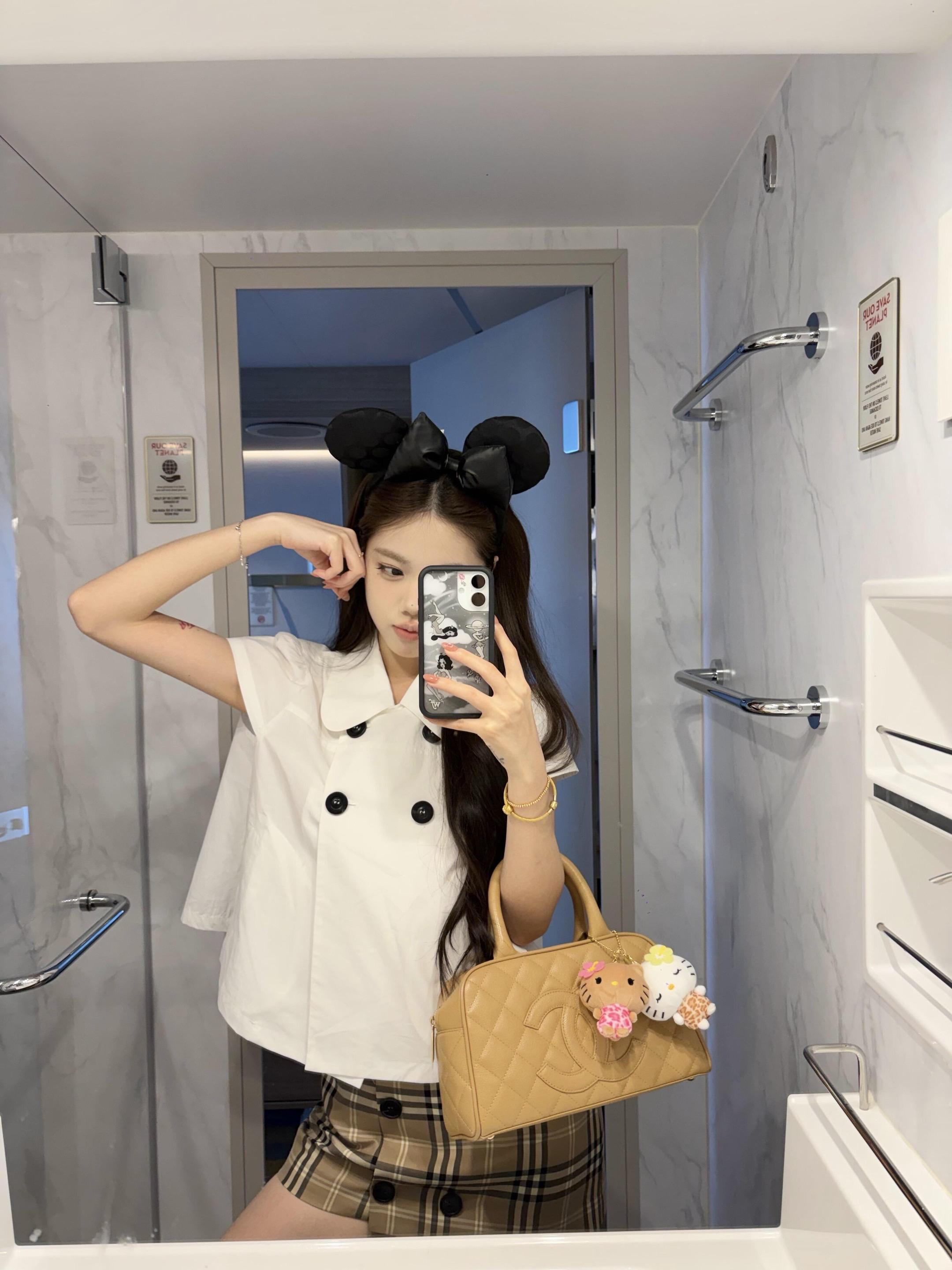 甜美少女简单穿穿～