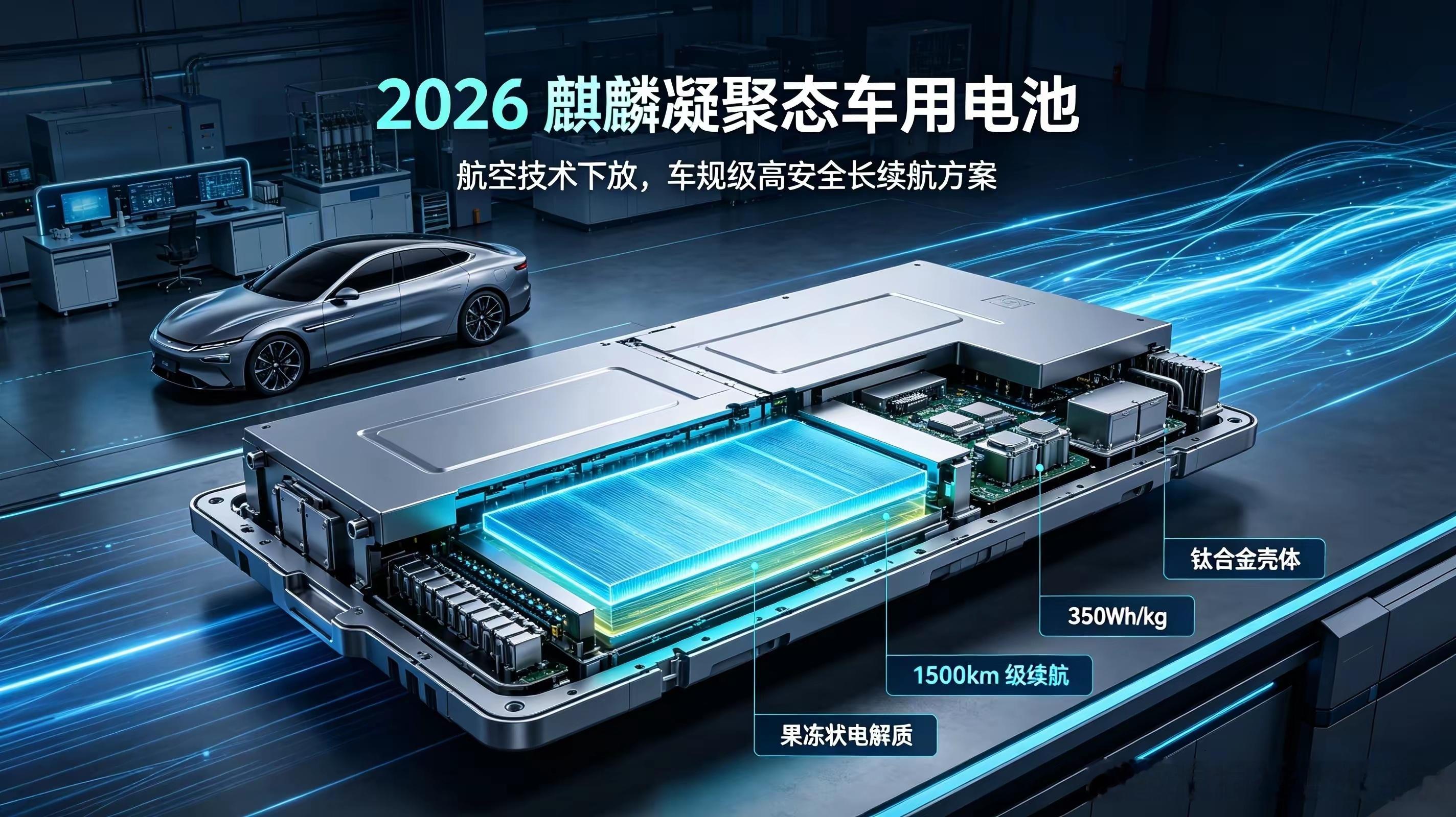 很多人容易搞混，2023年航空版凝聚态电池，和2026年宁德时代的麒麟车用凝聚态