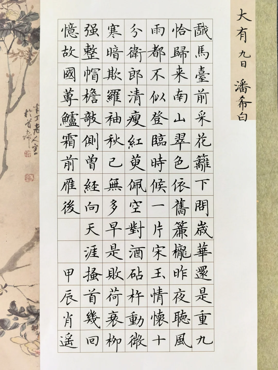 硬笔楷书｜临卢中南小楷
