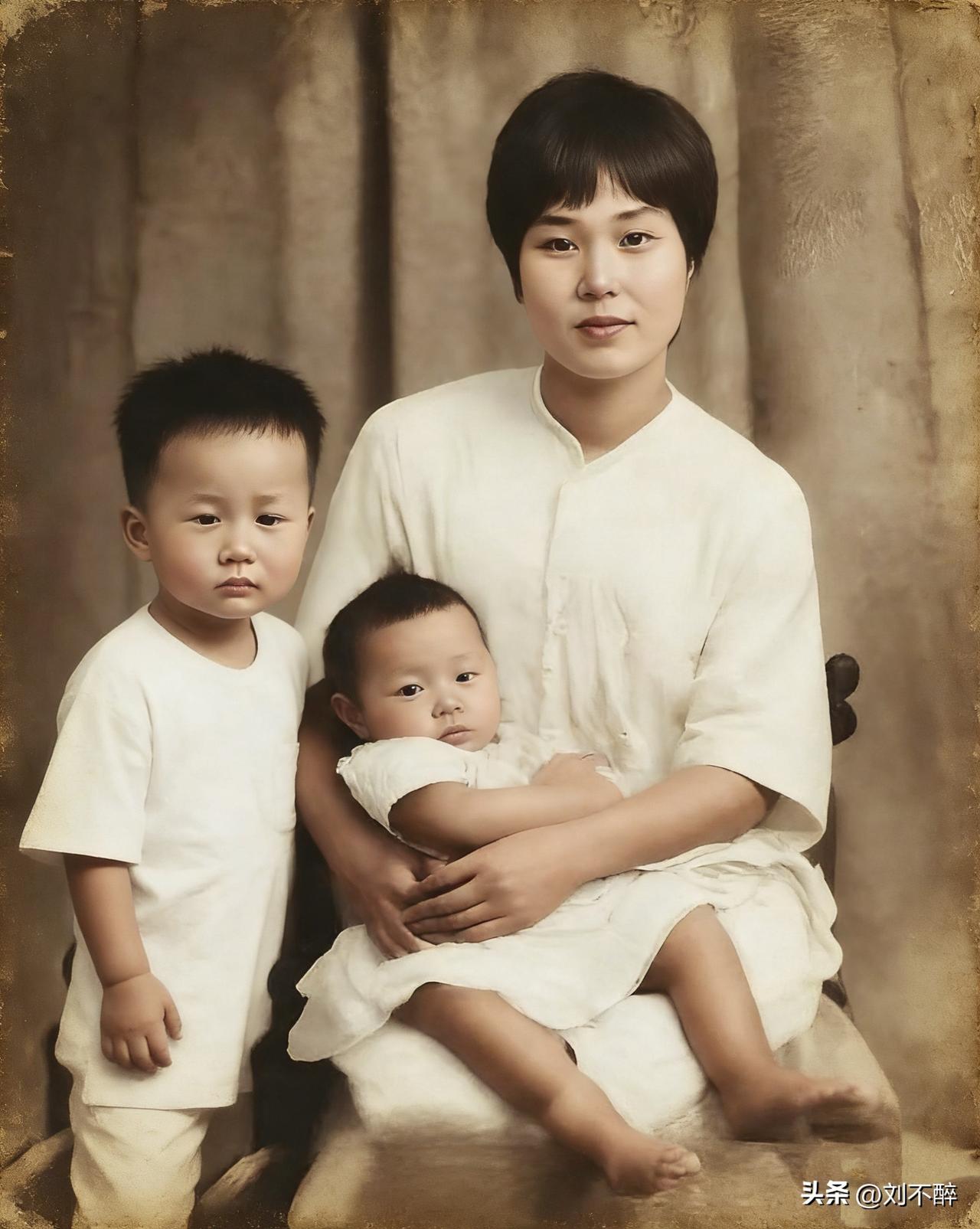 传世佳作！
这张照片定格了革命先烈的母爱瞬间！
照片拍摄后仅6年，杨开慧便英勇就