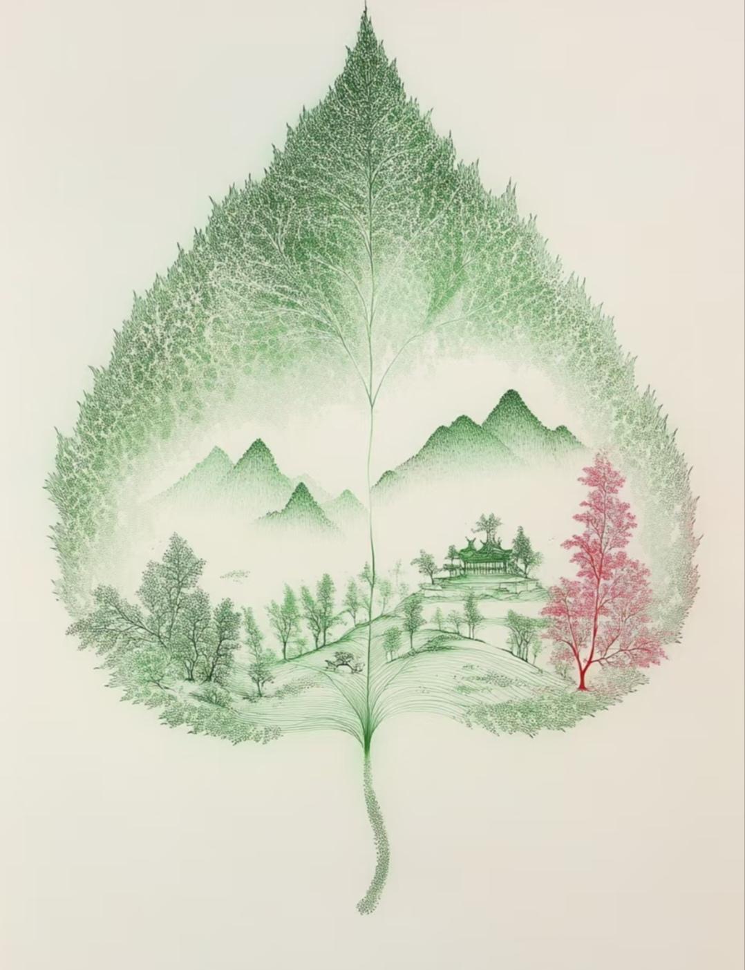 世界上没有两片树叶是一模一样的。人也是一样，各有各的欢喜与困顿。不轻易指责，不随