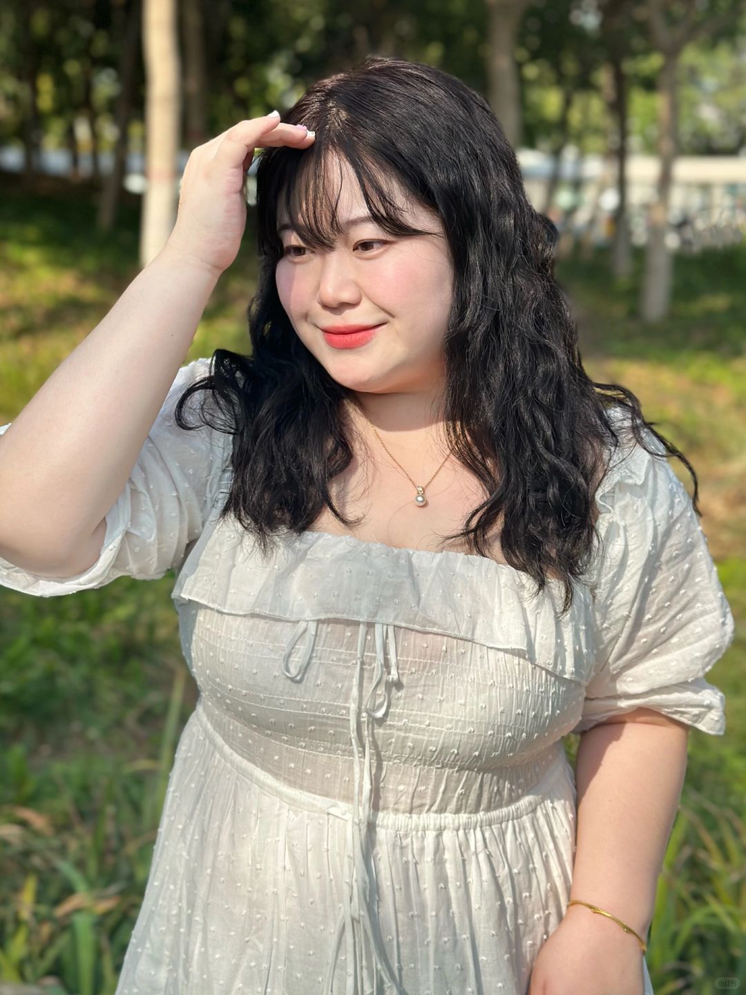 胖女孩温柔贵气感穿搭🌟