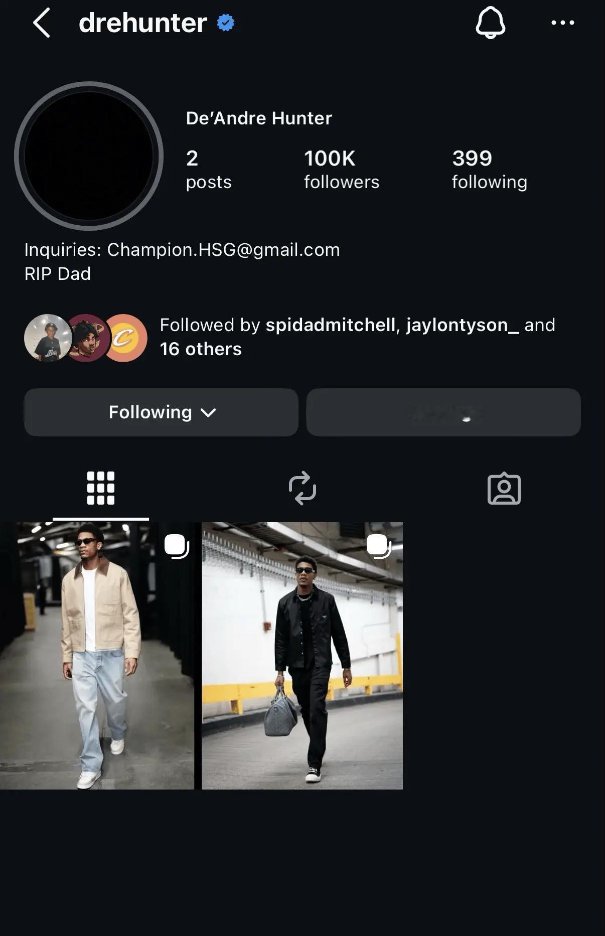 克利夫兰骑士骑士新赛季篮不住 亨特将自己Ins账号上关于骑士的内容全部清空啥情况