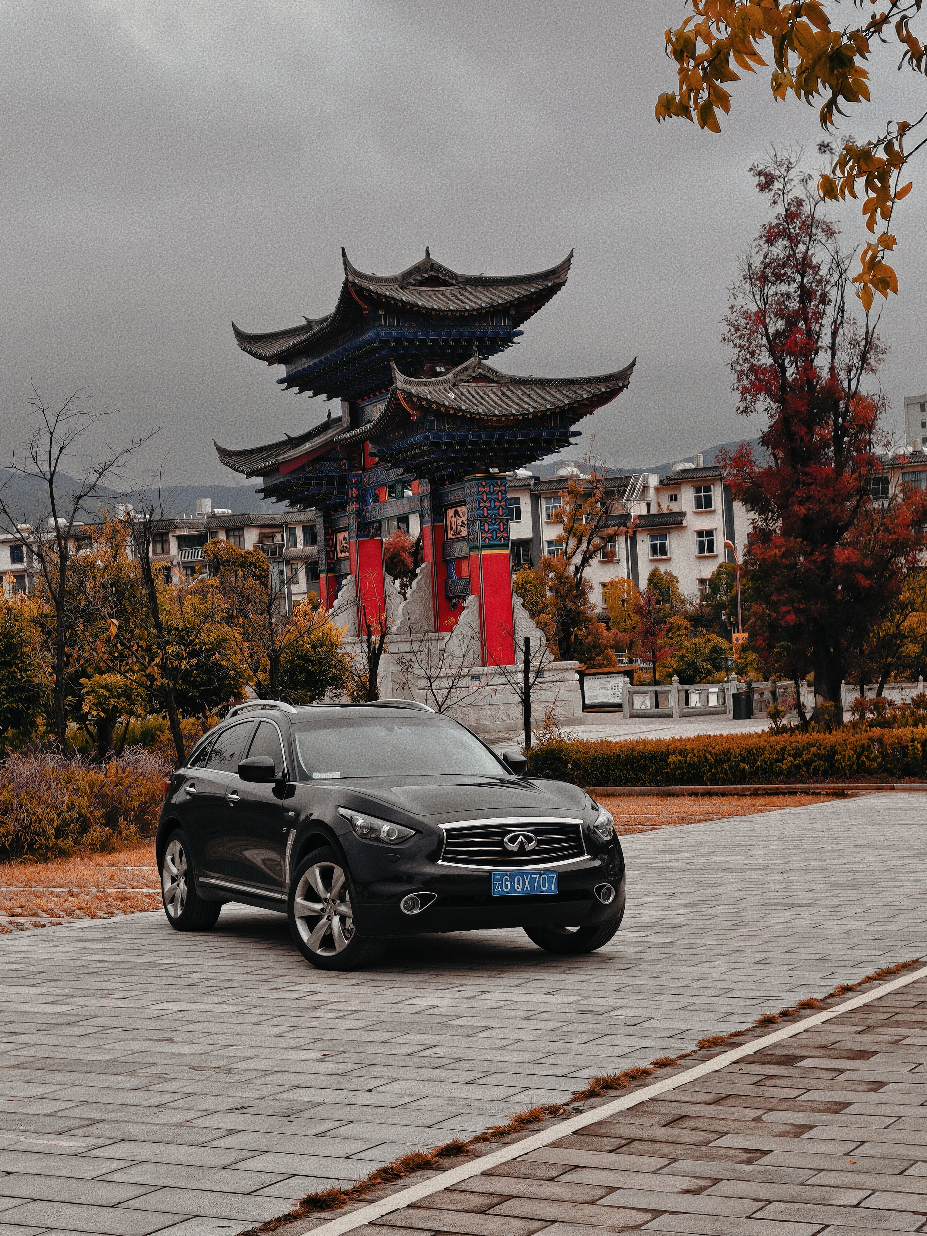 随便逛了几分钟，发现又冷又没人，就回昆明了，已经到家