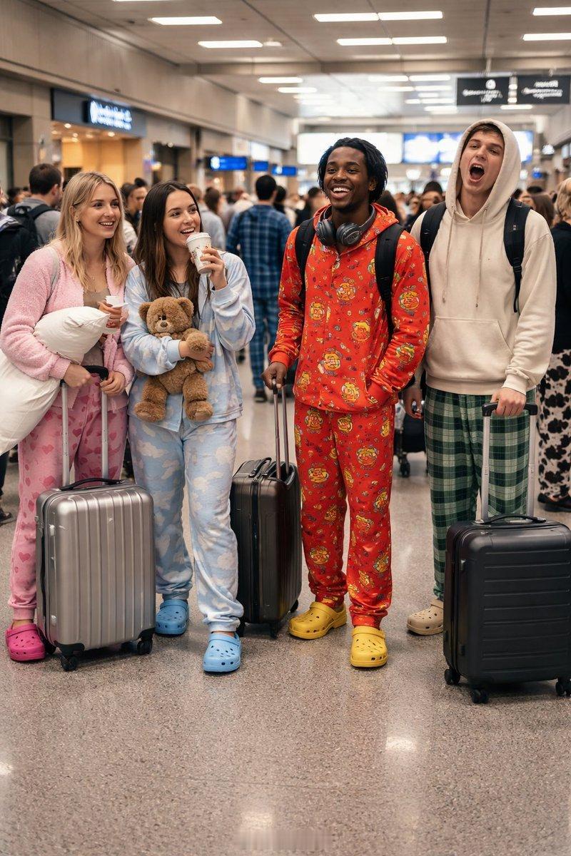 坦帕机场发文称“该禁止睡衣了” 多家媒体报道，2 月 26 日，坦帕机场在 X（